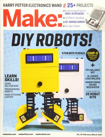 Make: Volume 55 – DIY Robots