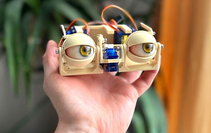 Simple Animatronic Eyes