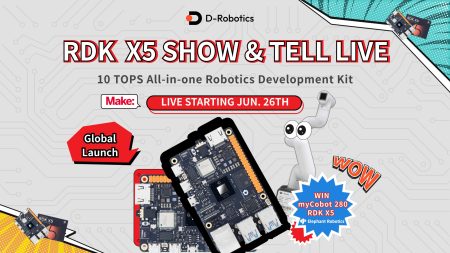 Dive Into Robotics with Make: & D-Robotics!
