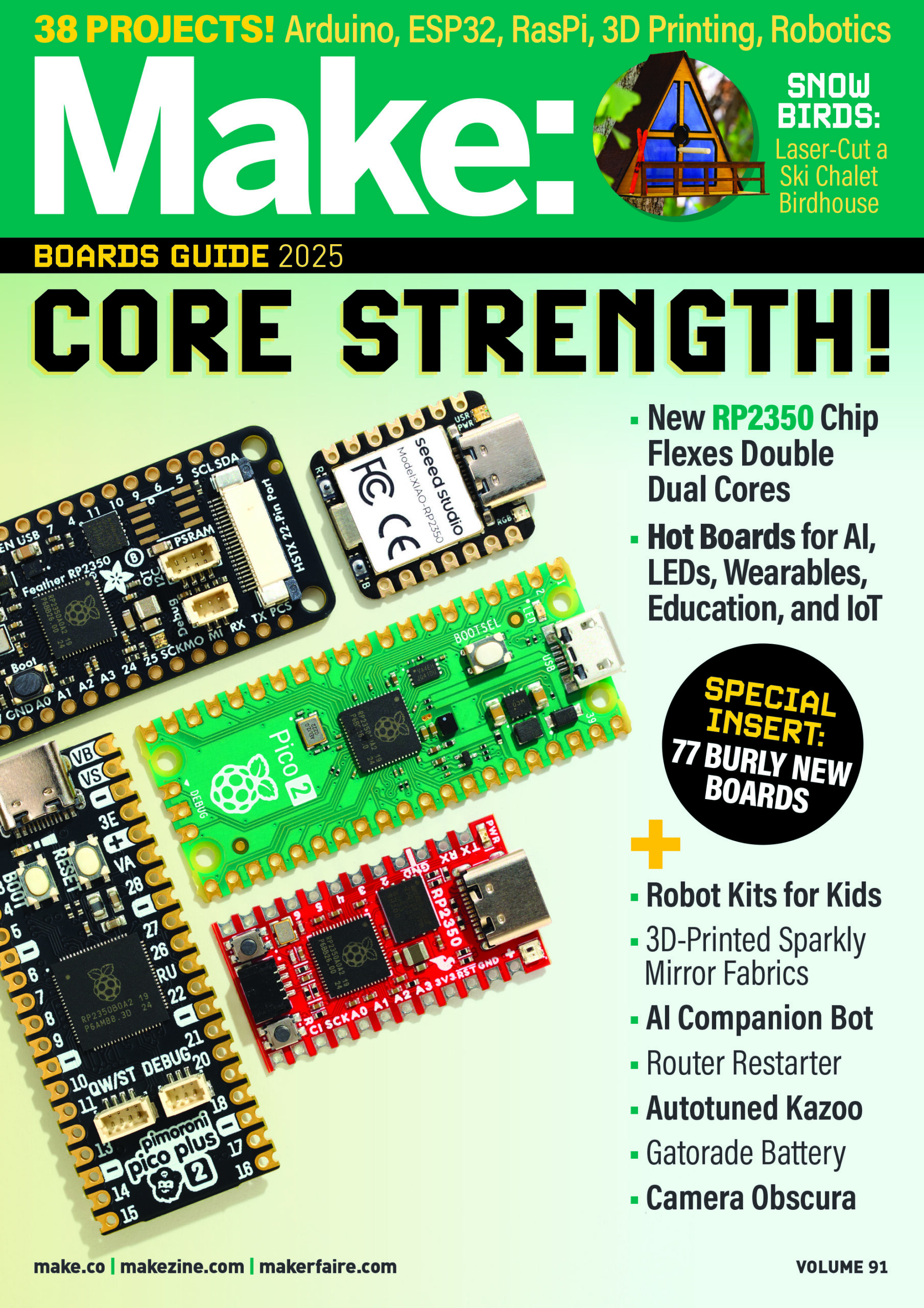 Make: Volume 91 — Core Strength