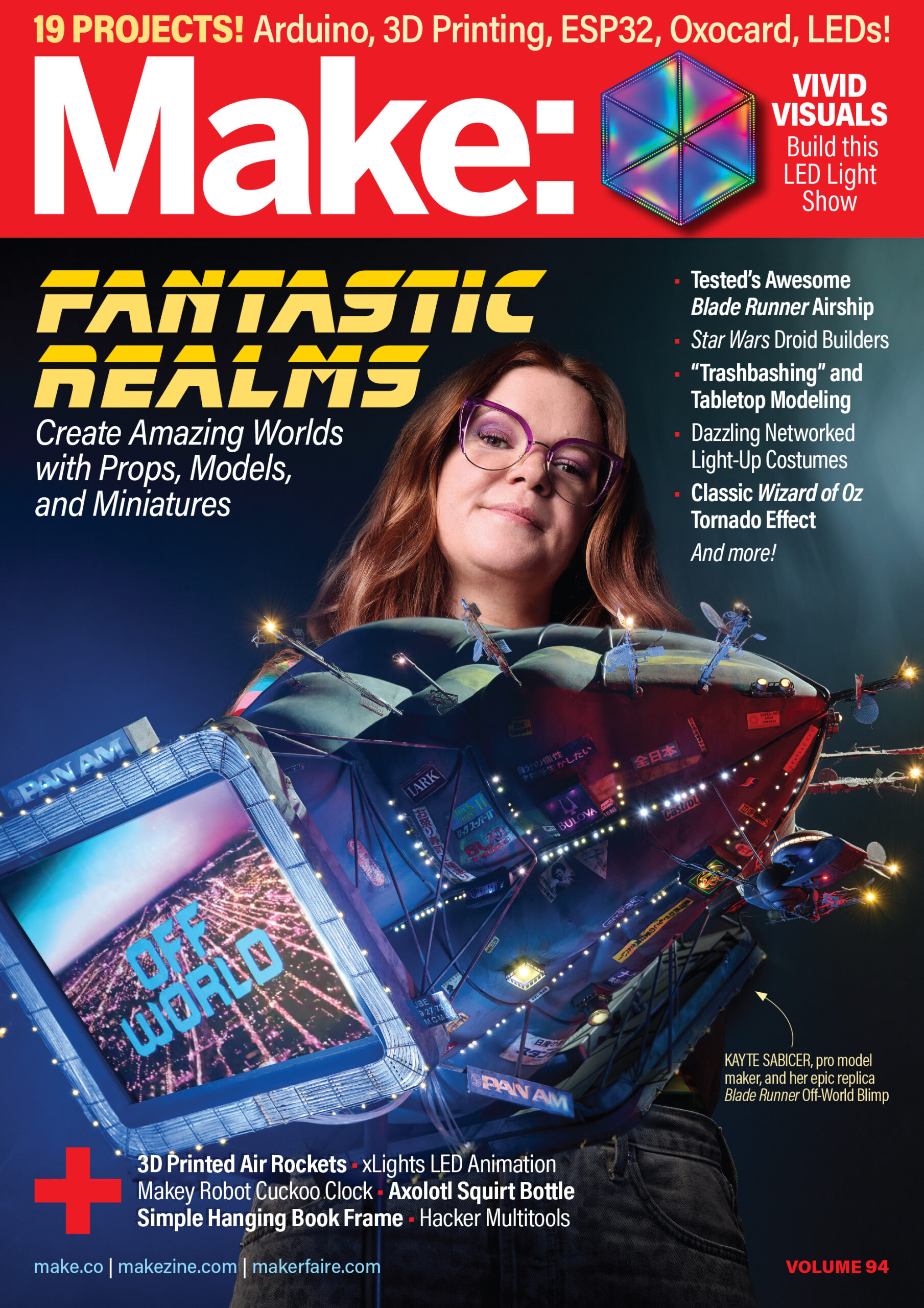 Make: Volume 94 — Fantastic Realms