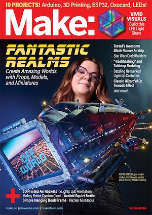 Cover of Make: 94 - Fantastic Realms